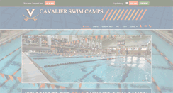 Desktop Screenshot of cavalierswimcamps.com